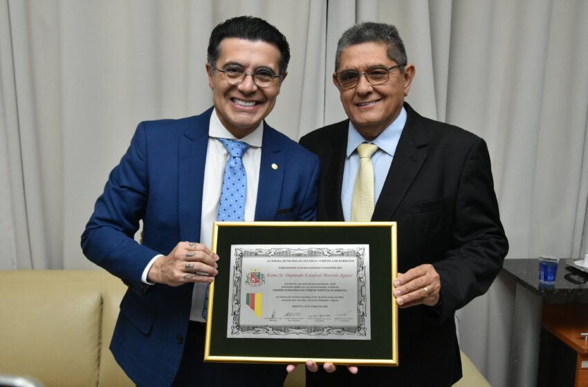  Marcelo Aguiar recebe Título de Cidadão Honorário em sessão solene na Câmara de Barretos